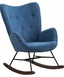 כסא נדנדה מרופד לסלון