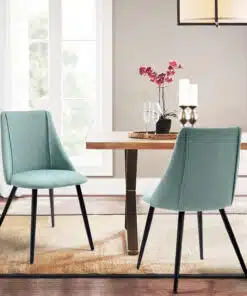 כסאות לפינת אוכל במבצע ירוק מנטה