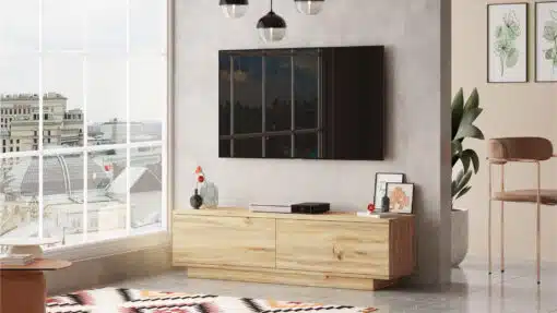 מזנון 140 סמ תאי אחסון גימור עץ
