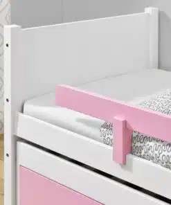 מיטת יחיד עם מיטת חבר ומגירות