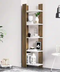 ארון מדפים פינתי פתוח