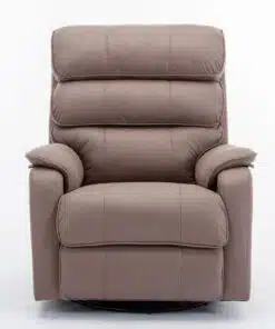 כורסת ריקליינר דמוי עור הפוך איכותית במבצע