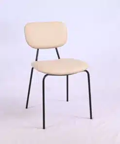 כסא פינת אוכל שמנת