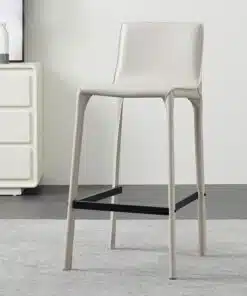 כסאות בר דמוי עור בז