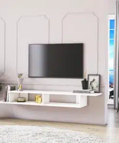 מזנון לבן מרחף