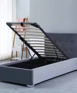 מיטה רוחב 90 סמ עם ארגז מצעים