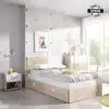 מיטת חבר עם מזרונים