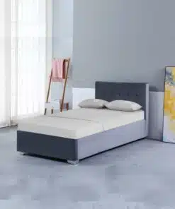 מיטת יחיד מרופדת