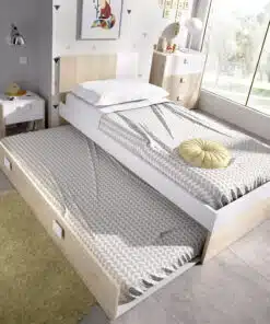 מיטת יחיד עם מיטת אירוח