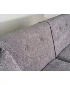סלון נפתח למיטה בד אפור
