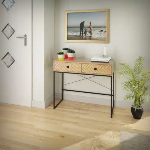 קונסולה לכניסה לבית עם מגירות