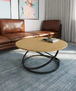 שולחן עגול לסלון