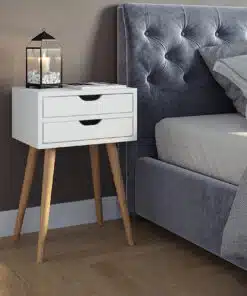 שידה לבנה לחדר שינה בזול