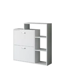 ארונית לבנה לכניסה לבית