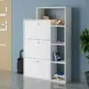 ארונית נעליים לבנה