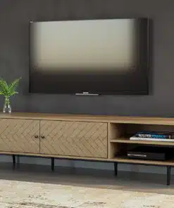 מזנון מעוצב רוחב 180 עץ אלון