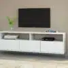 מזנון צף 140 סמ לבן