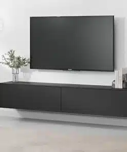 מזנון צף יוקרתי שחור 160 סמ