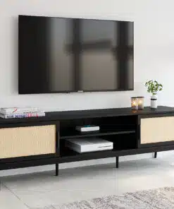 מזנון ראטן מעוצב לסלון