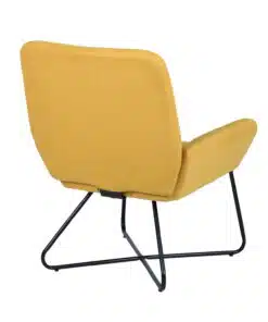 כורסא לסלון בצבע חרדל