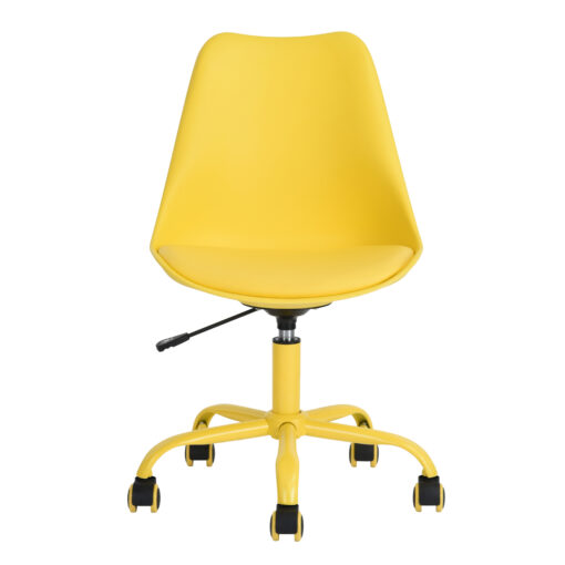 כיסא משרדי צהוב