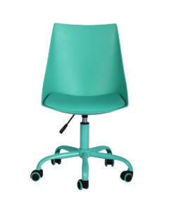 כסא משרדי בצבע טורקיז