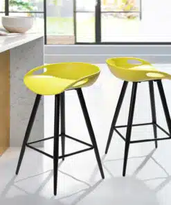 כסא בר מודרני צהוב