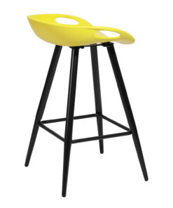 כסאות בר צהובים