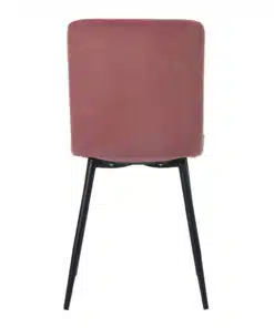 כסאות פינת אוכל בצבע ורוד עתיק