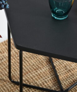שולחן צד לספה בצבע שחור - Copy