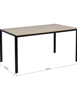 שולחן קלאסי אורך 150 סמ