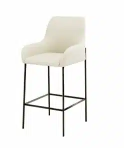 כסאות בר בצבע שמנת