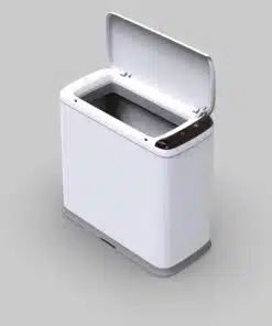 פח אוטומטי לבן
