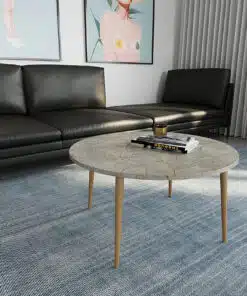 שולחן סלון דמוי אבן בזול