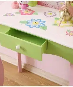 שידת איפור לבנות עם מגירות