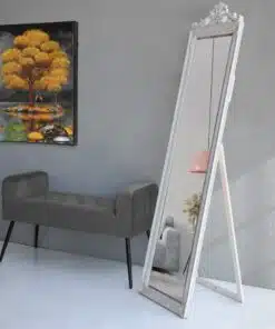 ספסל המתנה קטיפה אפור