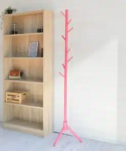 ספריית מדפים פתוחה מעץ רוחב 80