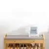 שידת נעליים לחדר שינה מעץ