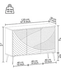 ארון מעוצב לסלון