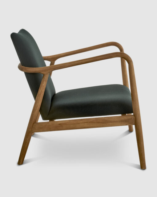 כורסא מעוצבת עץ מלא טיק