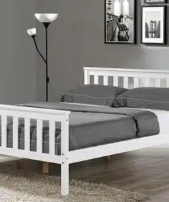 מיטה לבנה רוחב 120 קלאסי