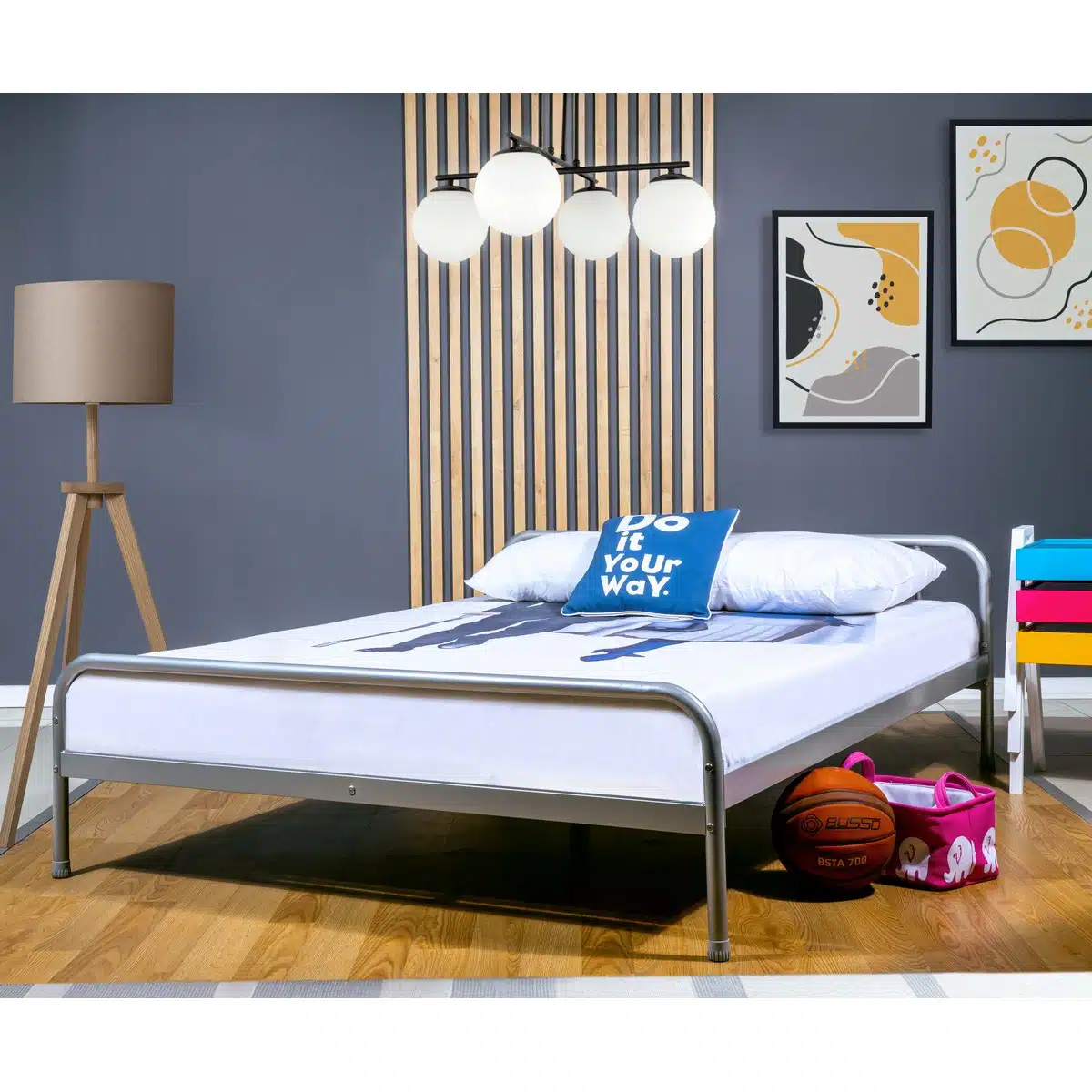 מיטה מתכת רוחב 140 - מיטה זוגית ממתכת רוחב 140 סמ – בזול - מיטות סטייל מאסטר רהיטים - רהיטים איכותיים לבית ולמשרד מיטה מתכת רוחב 140