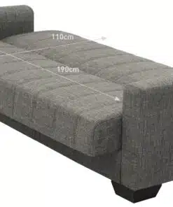 ספה נפתח למיטה אורטופדית