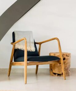 רהיטים עץ טיק כורסא