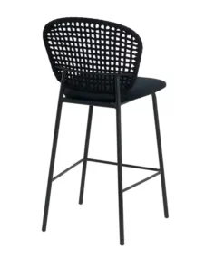 כסאות בר עיצוב נורדי בצבע שחור