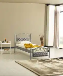 מיטת יחיד מעוצבת