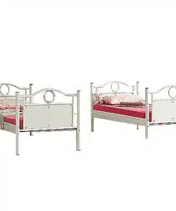 מיטת קומתיים ממתכת רוחב 80