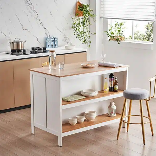 אי למטבח בסגנון כפרי - שולחן אי למטבח - כל הרהיטים אי למטבח בסגנון כפרי