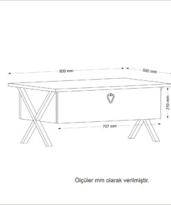 שולחן לסלון מעוצב במבצע