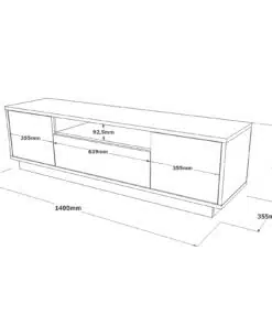 מזנון טלוויזיה מעוצב מטר 40 חיסול מלאי - סטייל מאסטר רהיטים